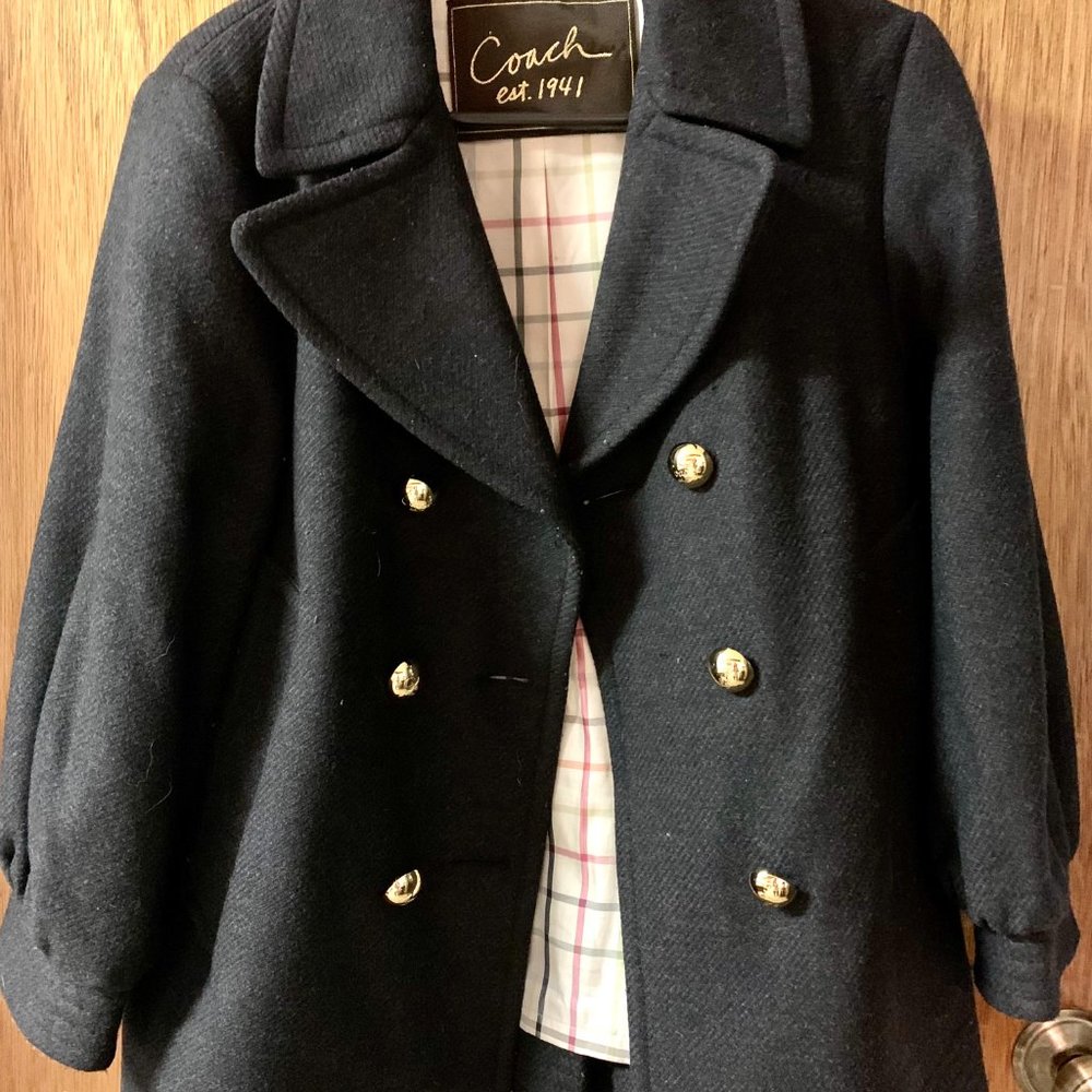 Coach Pea coat Wool Jacket